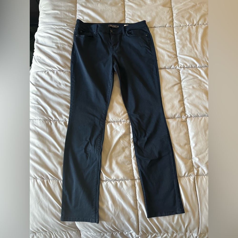Lily Navy Straight Leg Women's Jeans